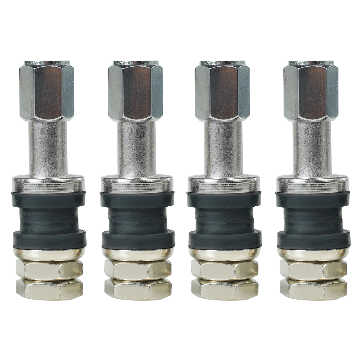 Вентиль для б/к шин V-4, латунь, 4 шт.