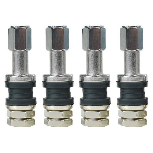 Вентиль для б/к шин V-4, латунь, 4 шт.