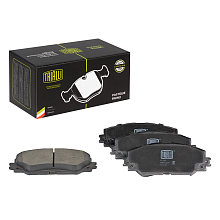 Колодки тормозные дисковые передние для автомобилей Toyota Corolla (06-)