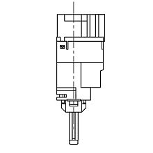 Датчик включения стоп-сигнала для автомобилей Лада Largus (12-)/Гранта/Приора/Renault Logan (04-) (4PIN)