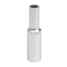 Головка торцевая 1/4"DR шестигранная 5мм, L=50мм