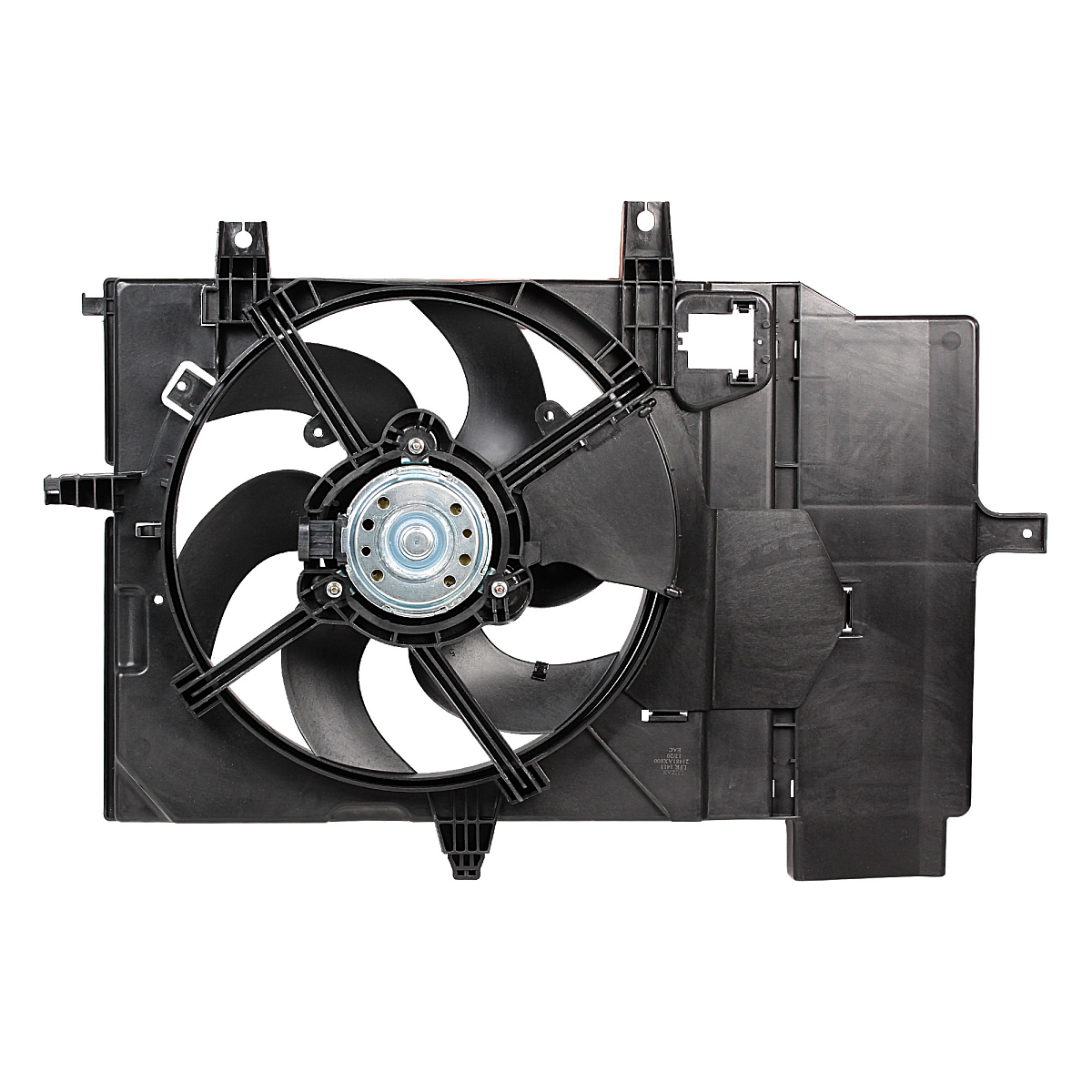 Электровентилятор охлаждения для автомобилей Nissan Note (06-)/Micra (02-) AT (с кожухом)