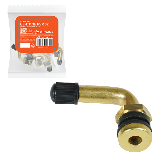 Вентиль для б/к шин PVR 32, латунь