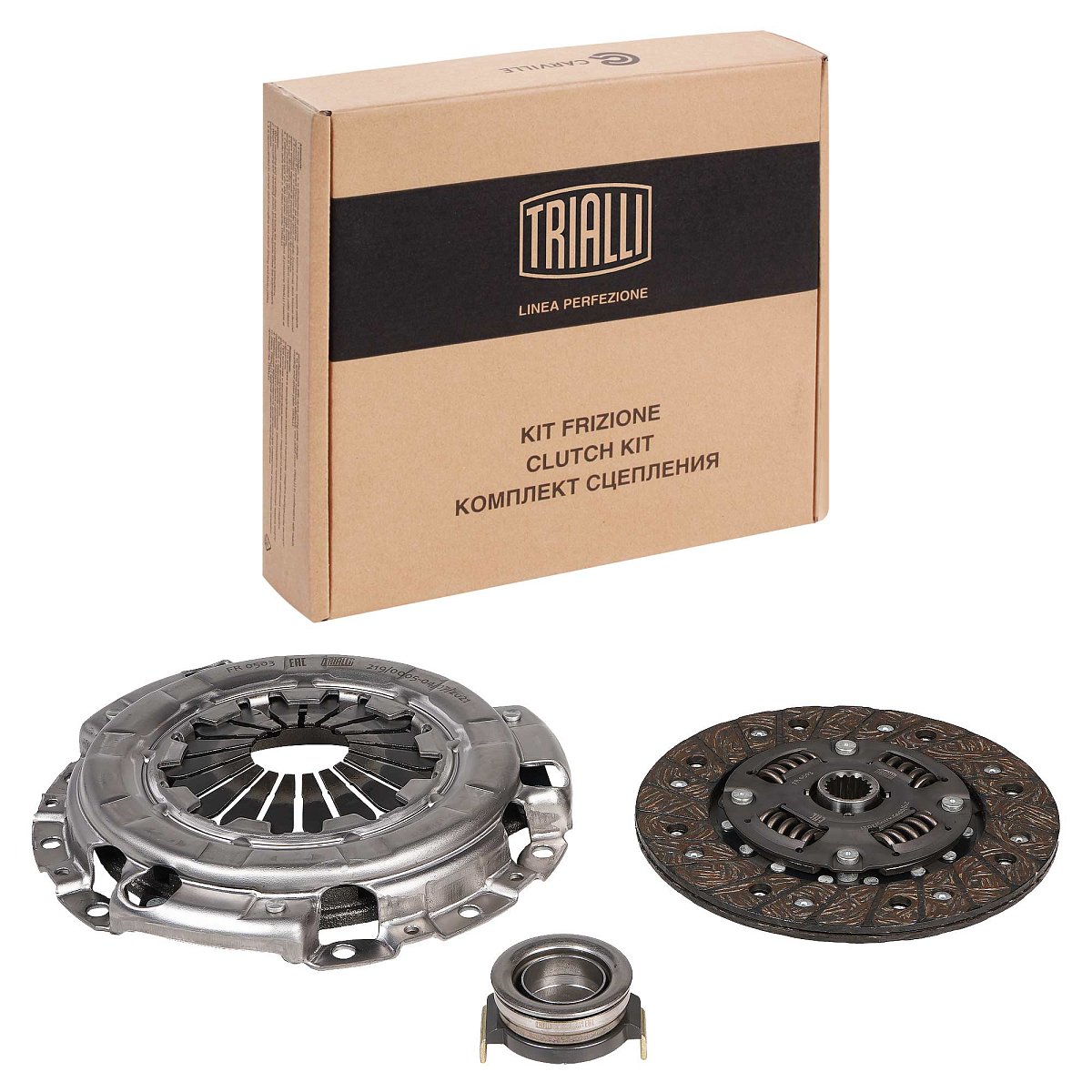 Комплект сцепления для автомобилей Daewoo Matiz (98-) / Chevrolet Spark (05-) 0.8i в сборе с муфтой