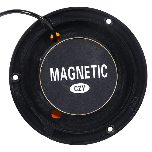 Маяк проблесковый светодиодный, 12Вт, 24LED, 12/24В, 1 режим, магнитное/болтовое крепление, штекер прикуривателя, D-130мм, H-95мм