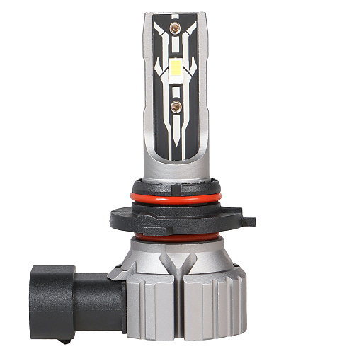 Лампа светодиодная HB3/HB4 STANDARD, 17Вт, 4000Лм (2000Лм x 2), 6000К (Белый), 12В, комплект 2 шт. МП-серия