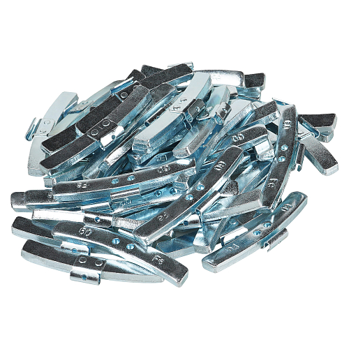 Груз балансировочный стальной для стальных дисков 60 гр, 50 шт