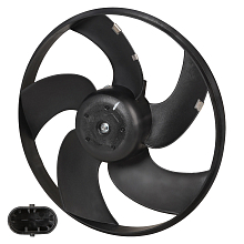 Электровентилятор охлаждения для автомобилей 206 (00-) (без кожуха)