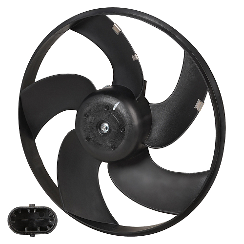 Электровентилятор охлаждения для автомобилей 206 (00-) (без кожуха)