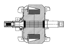 Ротор генератора для автомобилей Nissan/Fiat/Renault/VAG/BMW/Mercedes-Benz