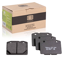 Колодки тормозные дисковые передние для автомобилей Лада 2101-2107 ECO (semi-metallic/полуметаллические)