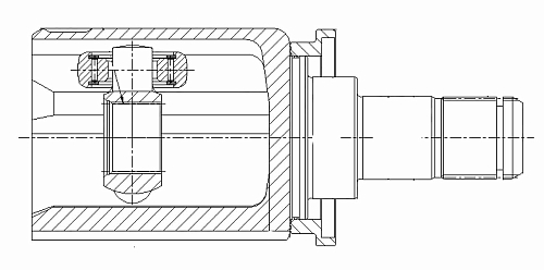 ШРУС внутренний передний левый для автомобилей BMW X5 G05 (18-) 3.0D