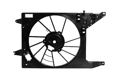 Кожух вентилятора охлаждения для автомобилей Лада Largus (12-)/Renault Logan (08-) А/С