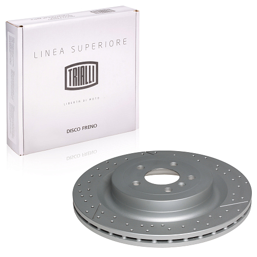 Диски тормозные для автомобилей Mercedes-Benz ML (W166) (11-) / GLE (15-) / GL (12-) / GLS (15-) AMG задний d=345 PRO