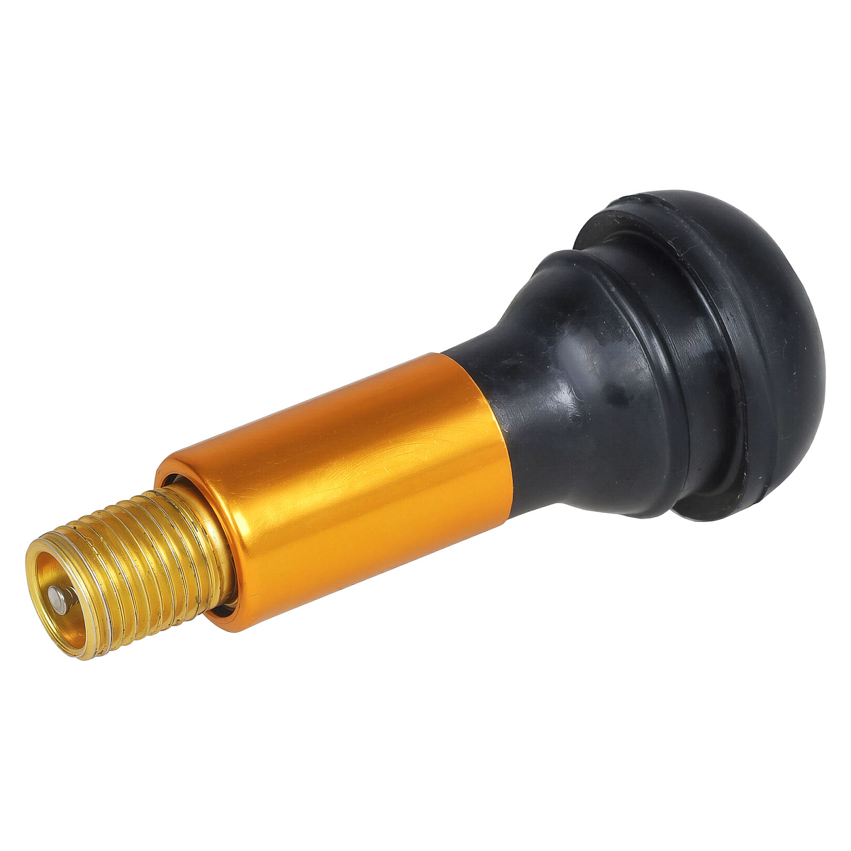 Вентиль для б/к шин TR414C c декор. колпачком, золотой