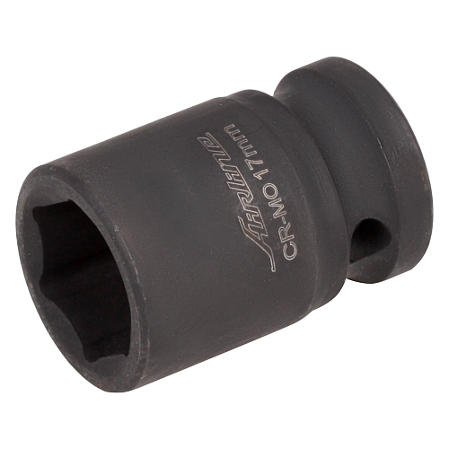 Головка ударная торцевая 1/2"DR шестигранная 17мм, L=38мм