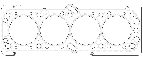 Прокладка ГБЦ для а/м Chevrolet Lacetti (04-)/Cruze (09-)/Daewoo Nexia (08-) 1.4i/1.6i [F14D3;F16D3]