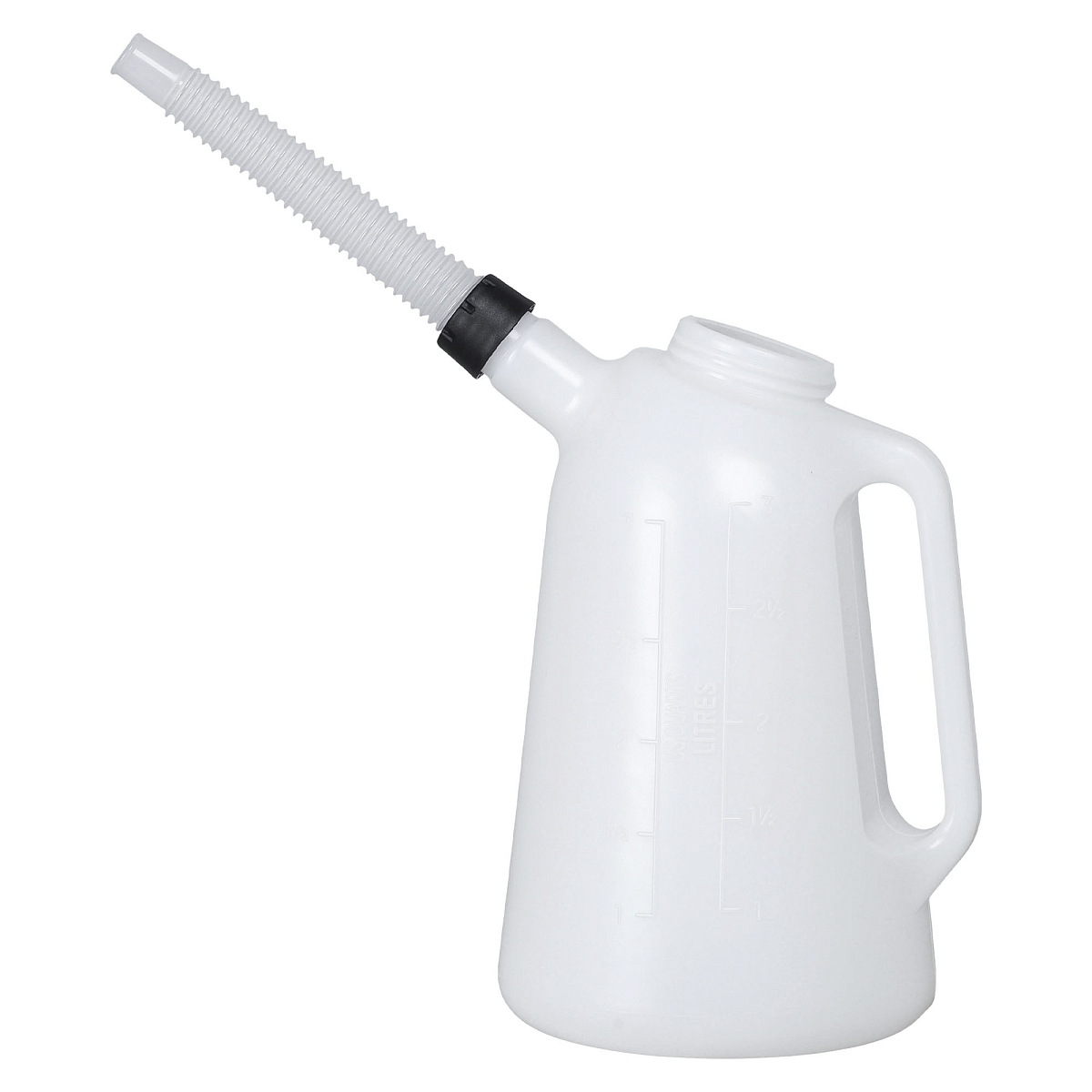 Емкость (лейка) мерная 3л пластиковая для масла и технических жидкостей