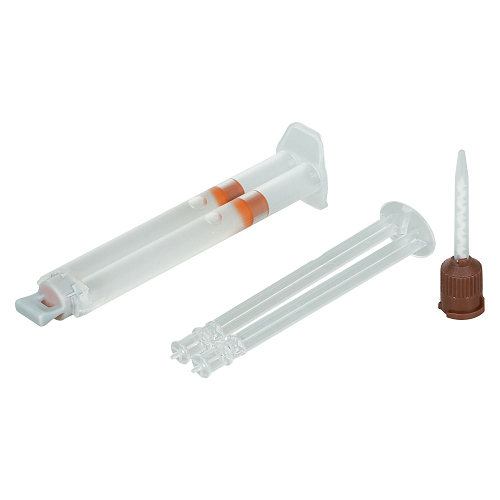 Клей-гель силиконовый для устан.датчика дождя, прозрачный, 2-х компонент.(2*2мл.), шприц