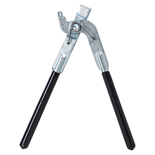 Инструмент для завальцовки опорных пластин радиатора