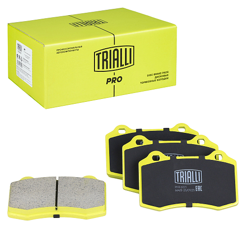 Колодки тормозные дисковые задние для автомобилей с суппортами CRC 6119/CRC 6120 серия PRO [RACE]