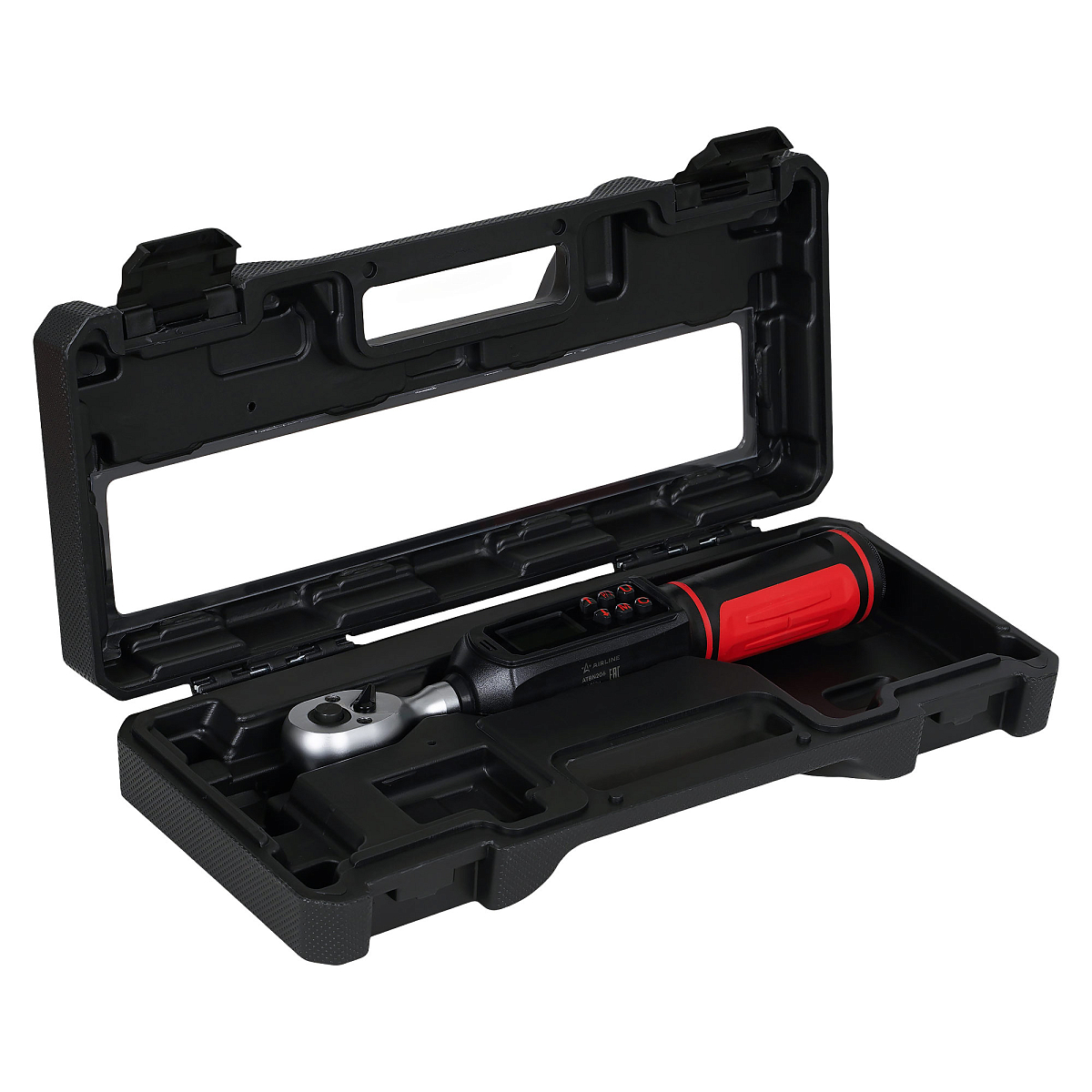 Ключ динамометрический цифровой 3/8" 1-60Нм, кейс