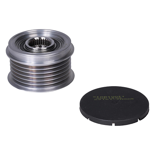 Шкив с обгонной муфтой генератора для автомобилей Nissan X-Trail T31 (07-)/Renault Koleos (08-) 2.5i