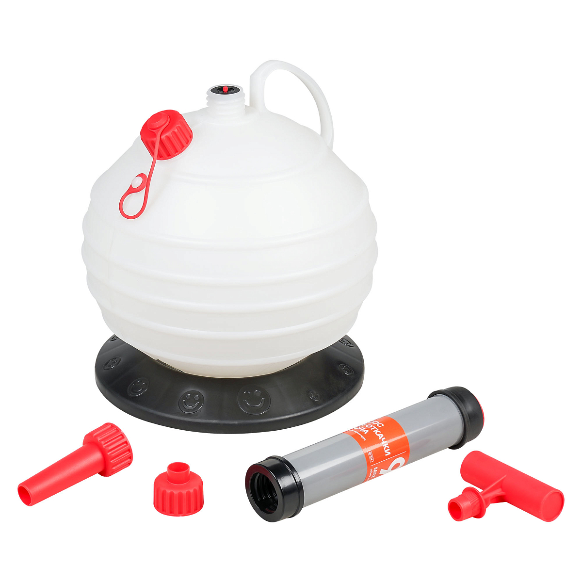 Насос для откачки масла из двигателя через щуп, 9л, ручной