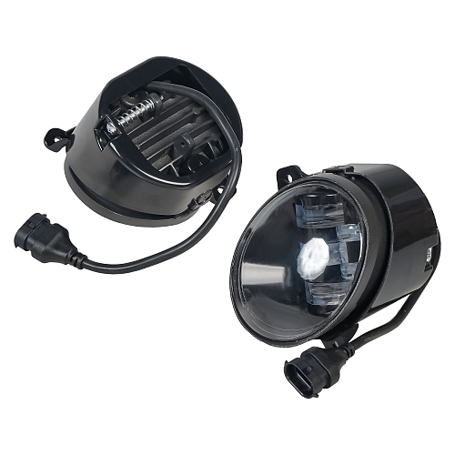 Фары противотуманные светодиодные PRO для Лада Granta, Kalina, Largus, 44Вт, H11, Белый, комплект 2 шт.