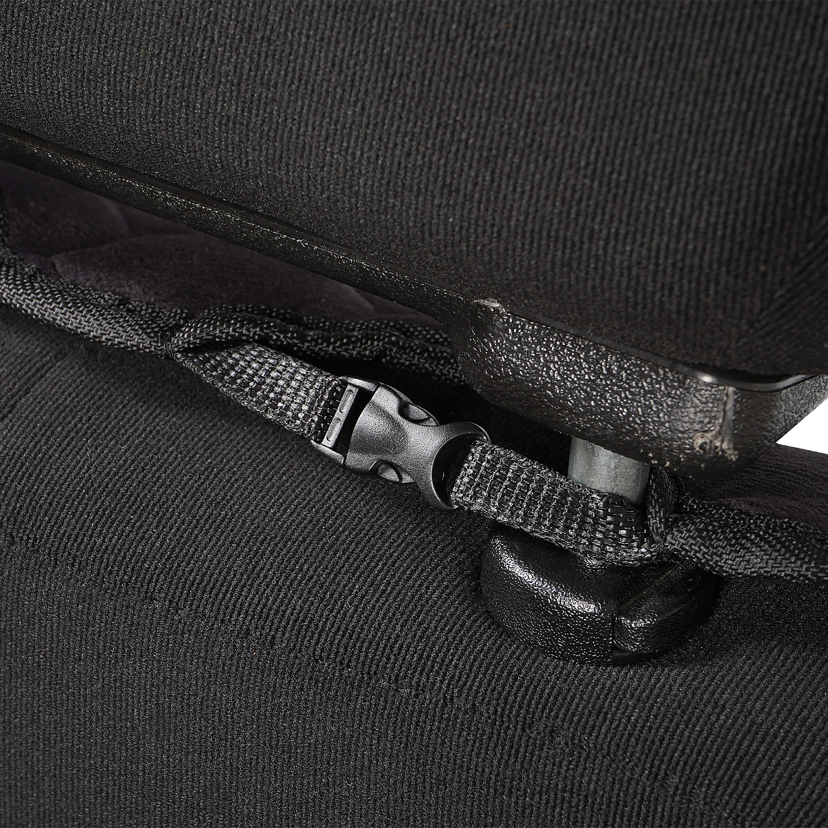 Накидки "Алькантара", передние (2 шт.), черные