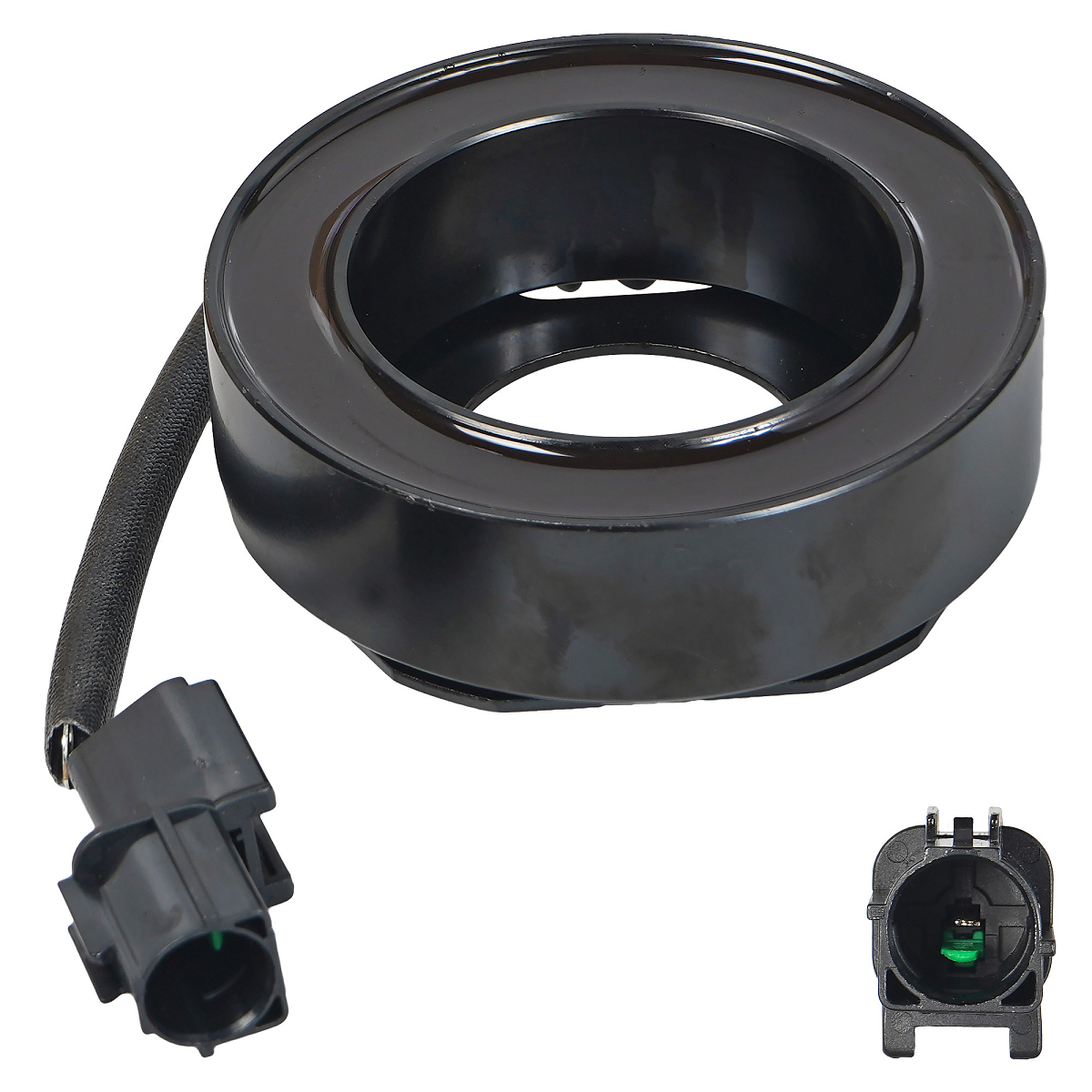 Катушка электромагнитная компрессора кондиционера для автомобилей Hyundai Solaris (10-)/Kia Rio (10-)