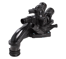 Термостат для автомобилей Peugeot 308 (11-)/Citroen C4 (10-) 1.6i AT («быстросъём», датчик температуры справа) (105°C)