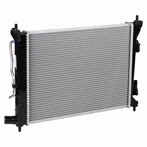 Радиатор охлаждения для автомобилей Solaris (10-)/Rio (10-) AT (паяный)