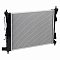 Радиатор охлаждения для автомобилей Solaris (10-)/Rio (10-) AT (паяный)