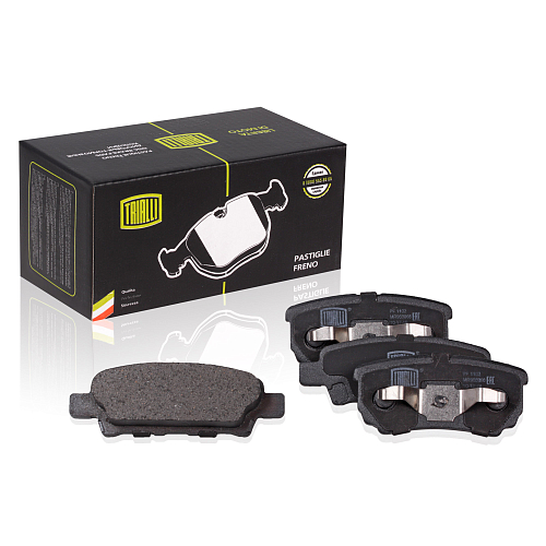 Колодки тормозные дисковые задние для автомобилей Mitsubishi Lancer X (07-)