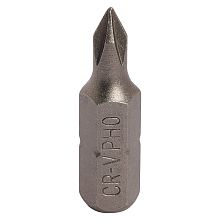 Бита вставка PH0 1/4", L=25мм