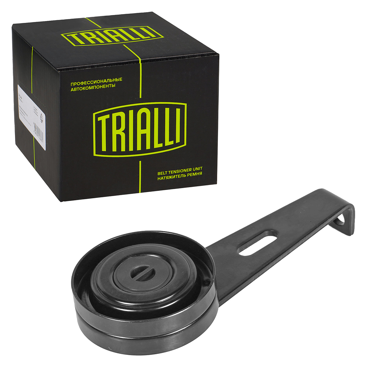 Ролик приводного ремня для автомобилей Peugeot Partner (96-)/Fiat Ducato (98-) 1.8d/1.9d/2.1d [XUD] A/C- с ГУР (натяжной) с кронштейном