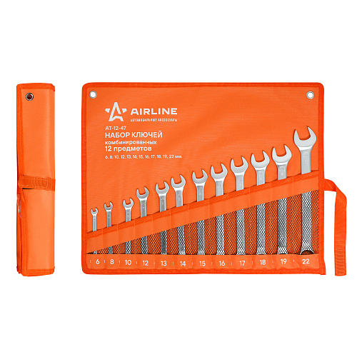 Набор ключей комбинированных PRO 12пр. (6-22мм) сумка
