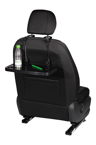 Столик дорожный на спинку сиденья/руль, складной (35.5*23.5*2 см)