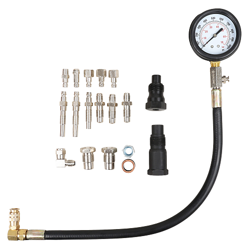 Компрессометр для дизельных двигателей PRO, набор 19пр., кейс