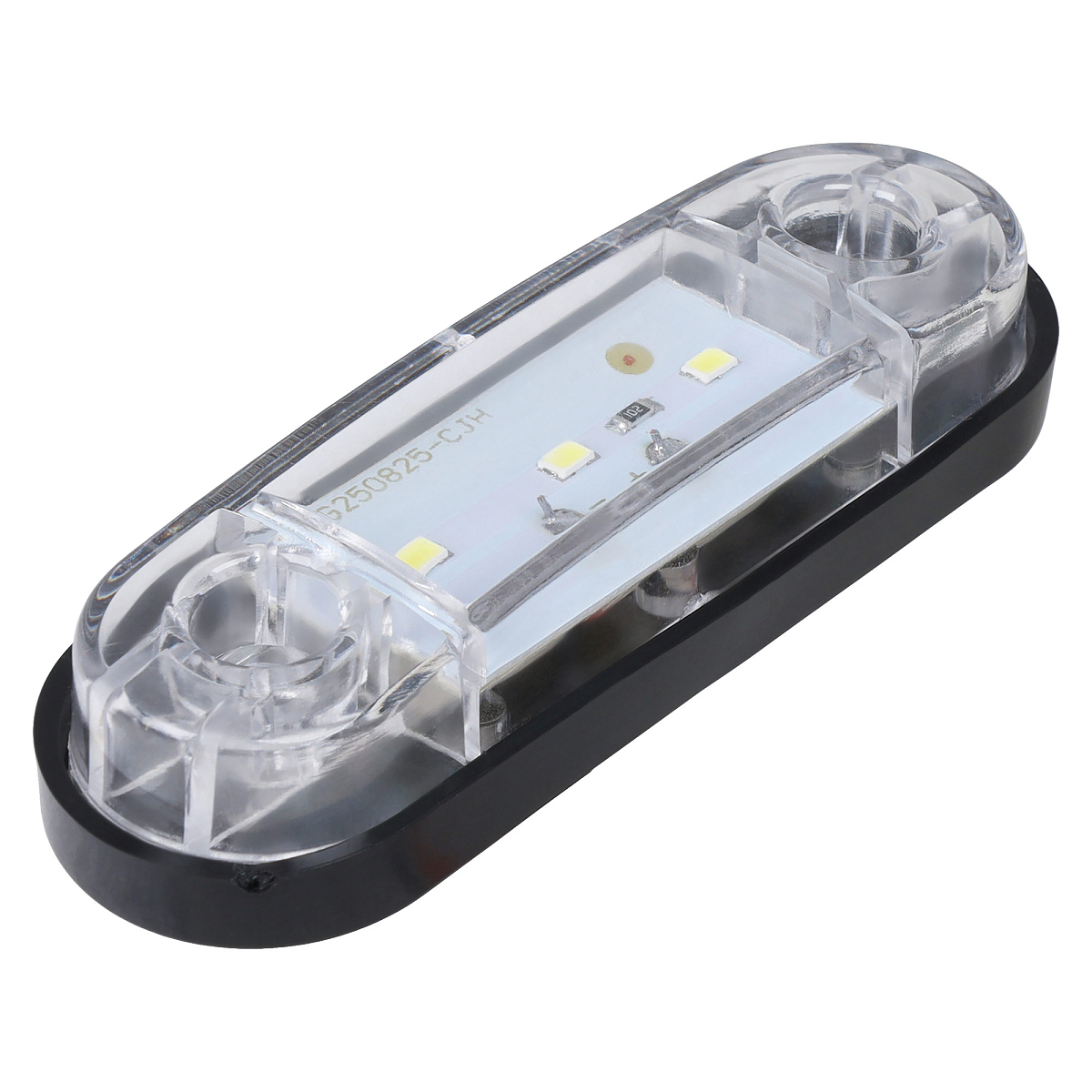 Огонь габаритный светодиодный, 12/24В, белый, комплект 4 шт.