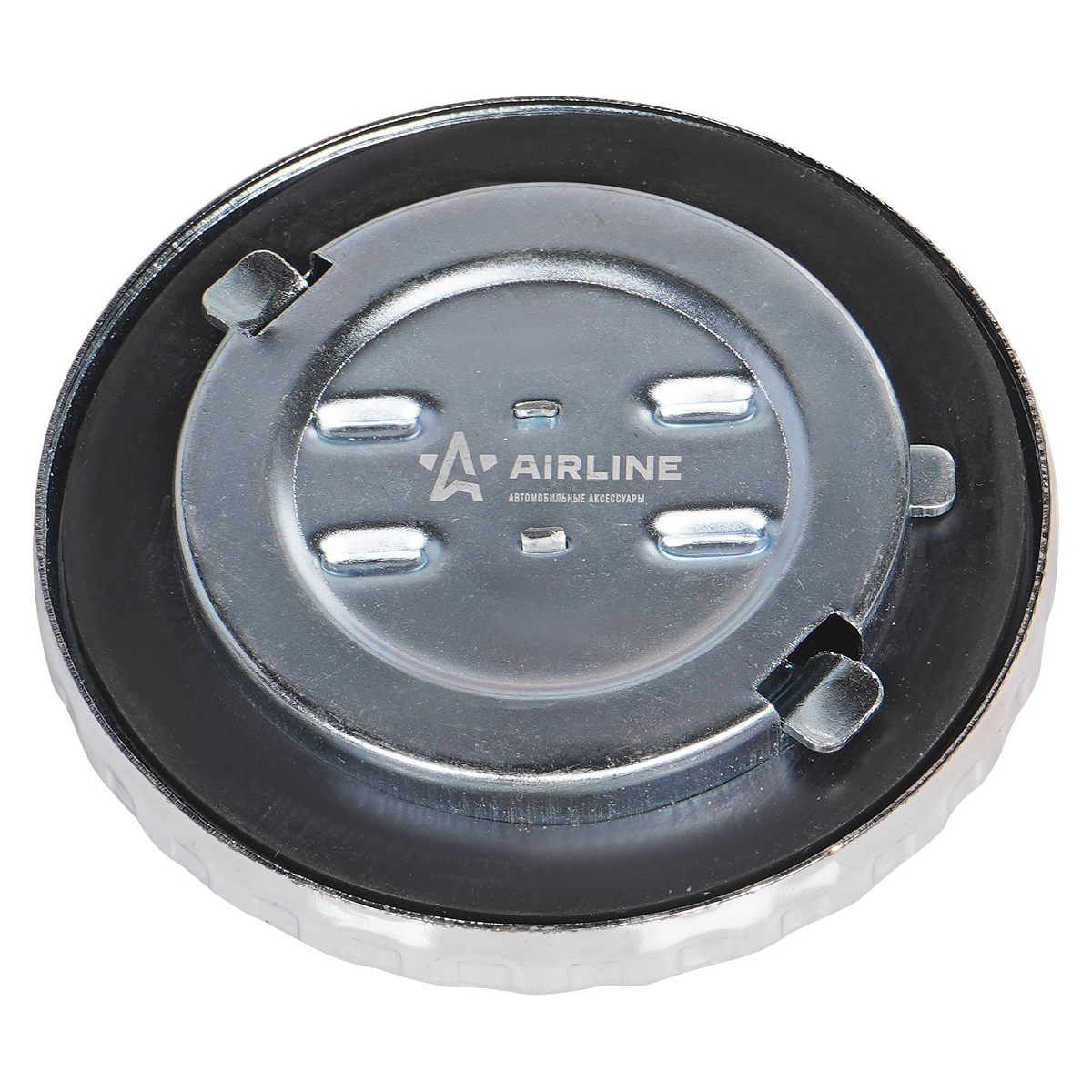 Крышка бензобака 80мм с замком, универсальная, полуоборотная, металлическая для а/м Камаз/DAF/Iveco/MAN/Volvo/Renault