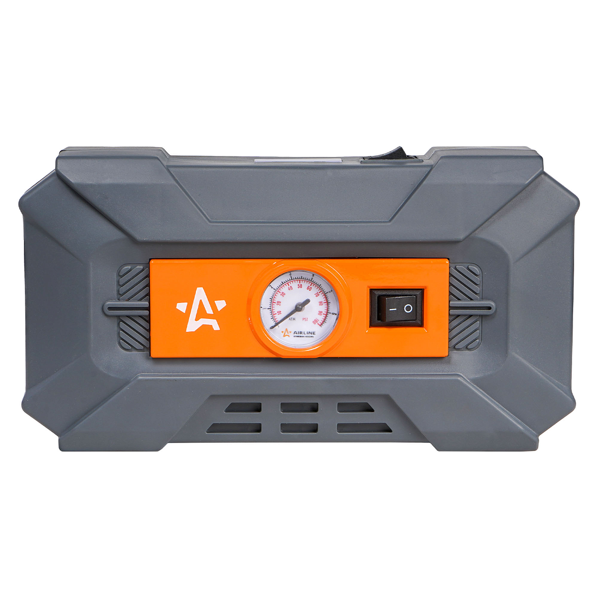 Компрессор MASTER L пластиковый корпус + фонарь, в сумке (22 л/мин., 7 АТМ)