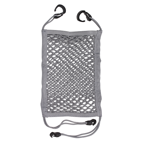 Сетка карман между передними сиденьями 30*28 см ( 4 пластиковых крючка)