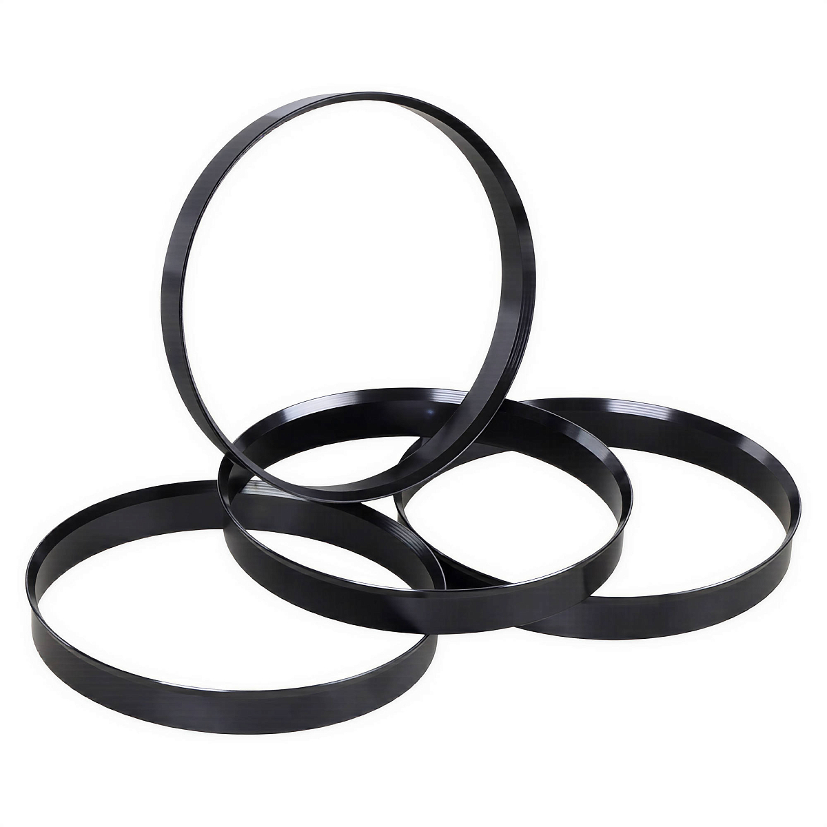 Кольцо центровочное для литого диска 74.1-72.6мм, комплект 4 шт., алюминий