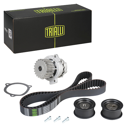 Ремкомплект ГРМ для автомобилей Лада 2112 16V (помпаLuzar/ремень/2 ролика)