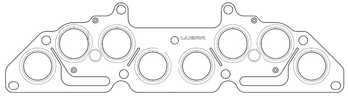 Прокладка коллектора для а/м Лада 2108 (впуск./выпуск.) (метал.)