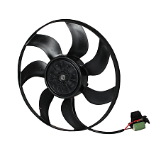 Электровентилятор охлаждения для автомобилей Chevrolet Cruze (09-) (без кожуха) (с резист.)