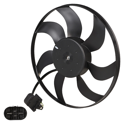 Электровентилятор охлаждения для автомобиля Opel Astra J (10-) (без кожуха; с резист.)