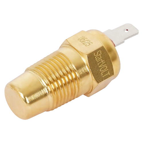 Датчик перегрева для автомобилей ГАЗ/МАЗ/КАМАЗ/тракторы аналог ТМ111-04 (115C, штекер)